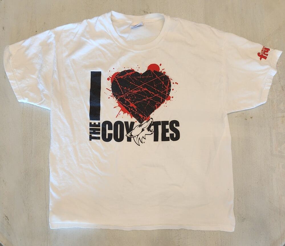 NHL Arizona Coyotes T-Shirt SZ XL Hockey Graphic Print Sports